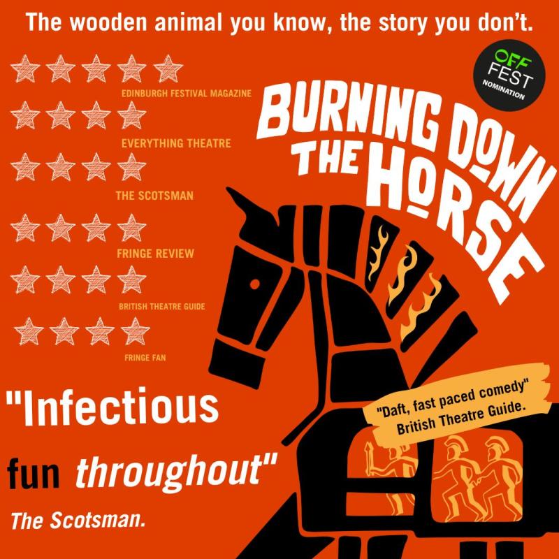 burning down the&nbsp;horse